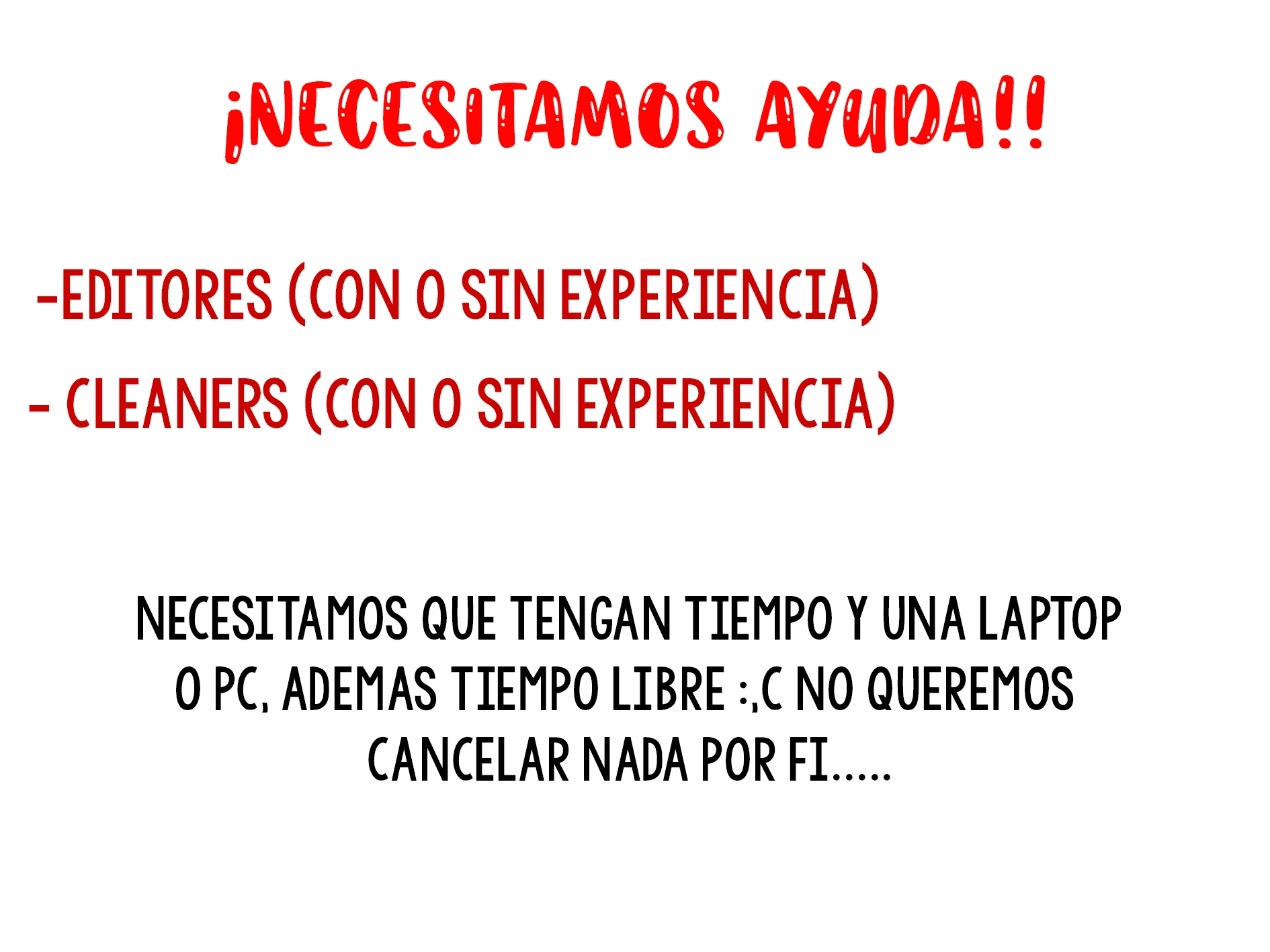 47 ¡Controlese joven amo!