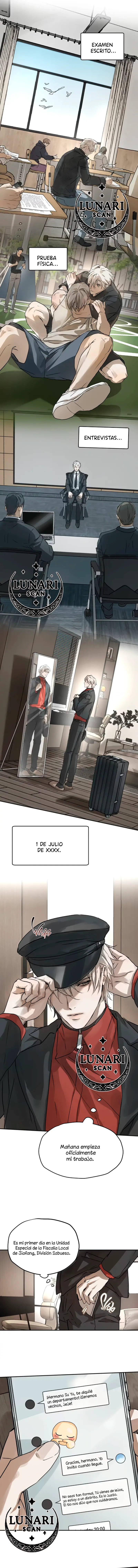 7 El perro rabioso descubrió que yo era de su misma especie