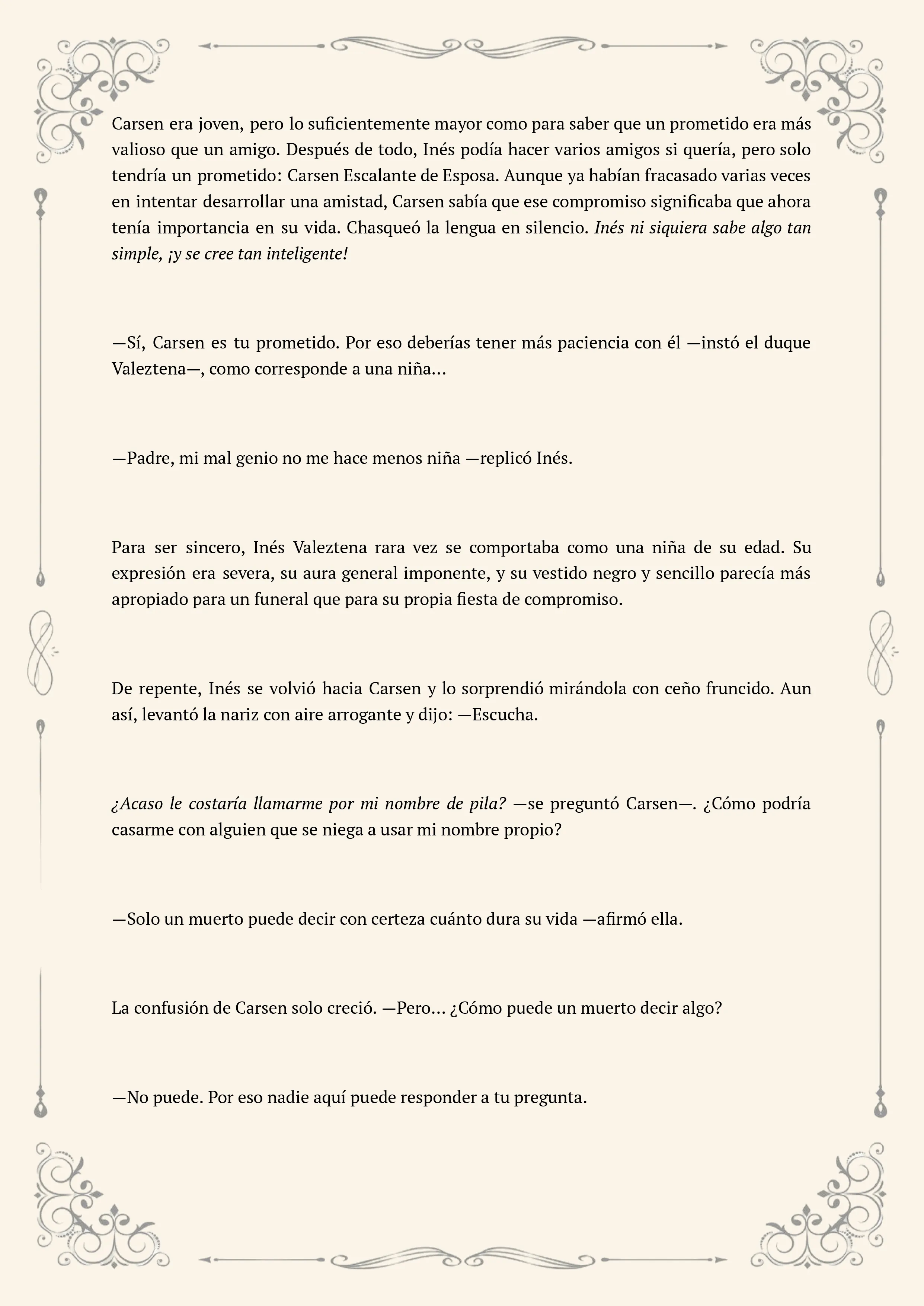 2 El anillo roto: Este matrimonio fracasará de todos modos
