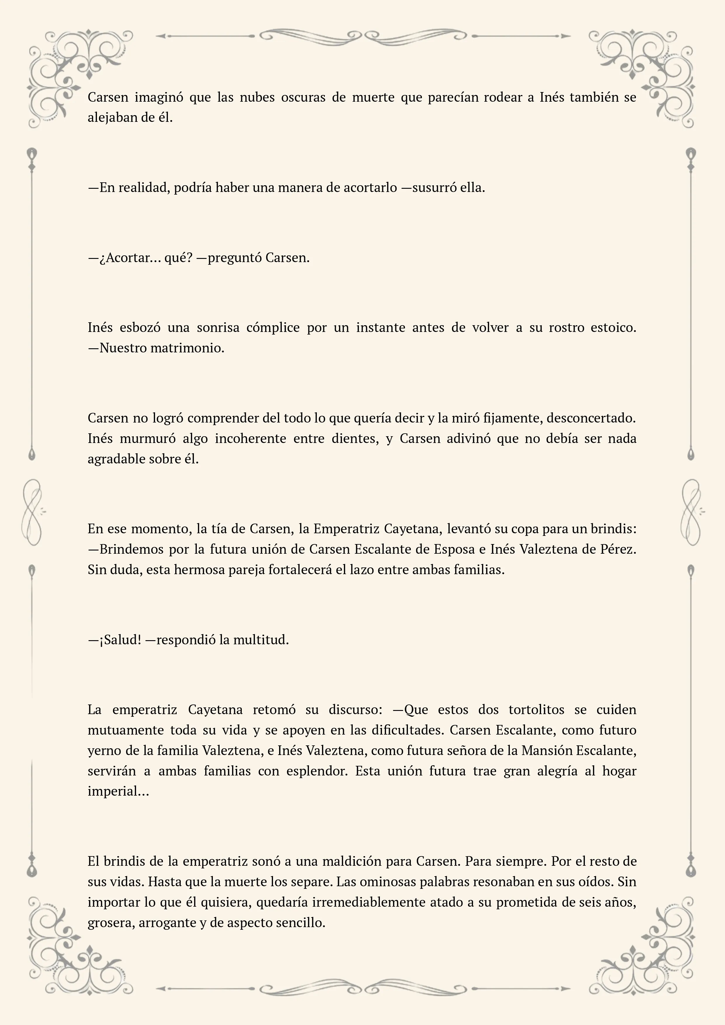 7 El anillo roto: Este matrimonio fracasará de todos modos