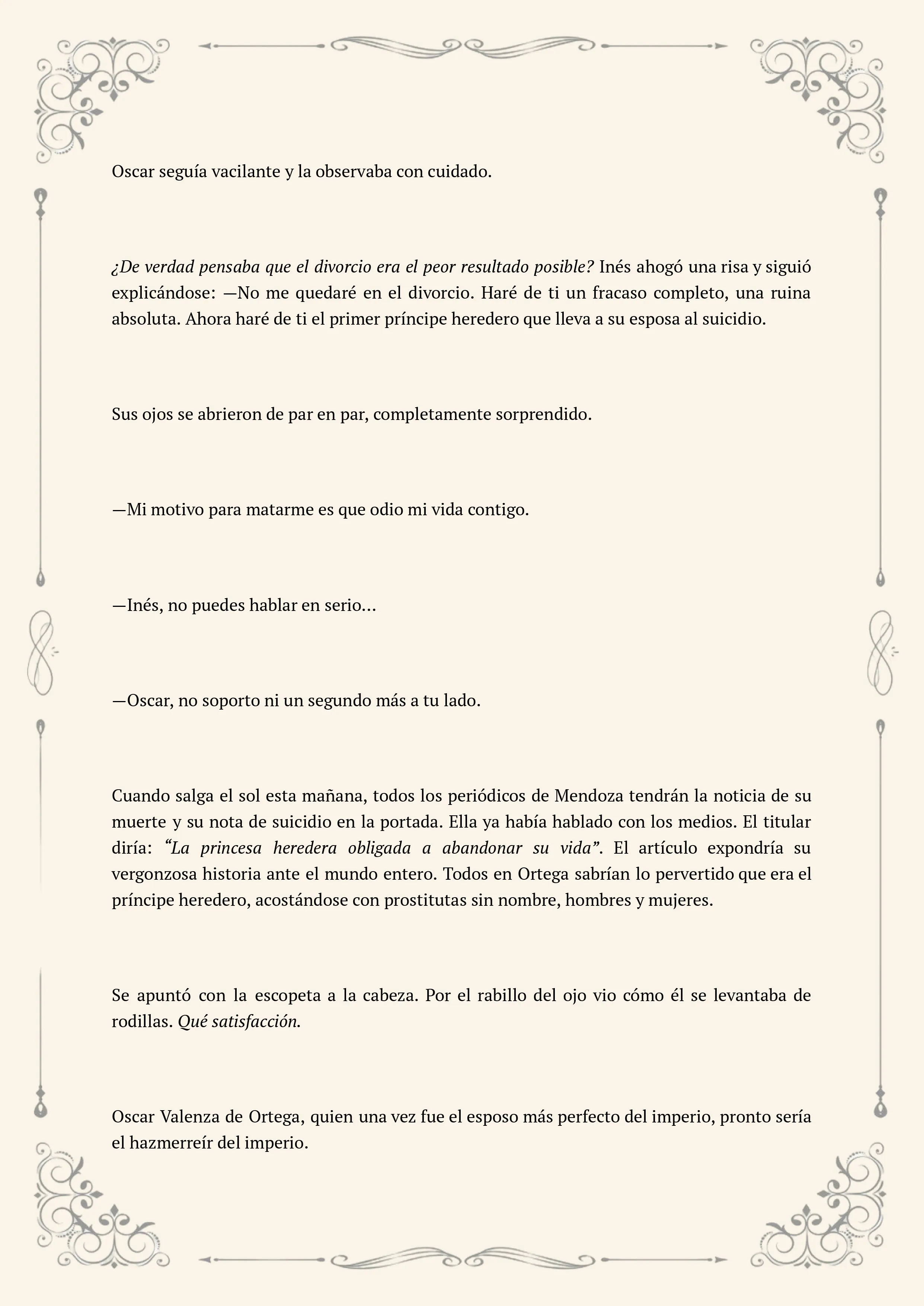 2 El anillo roto: Este matrimonio fracasará de todos modos