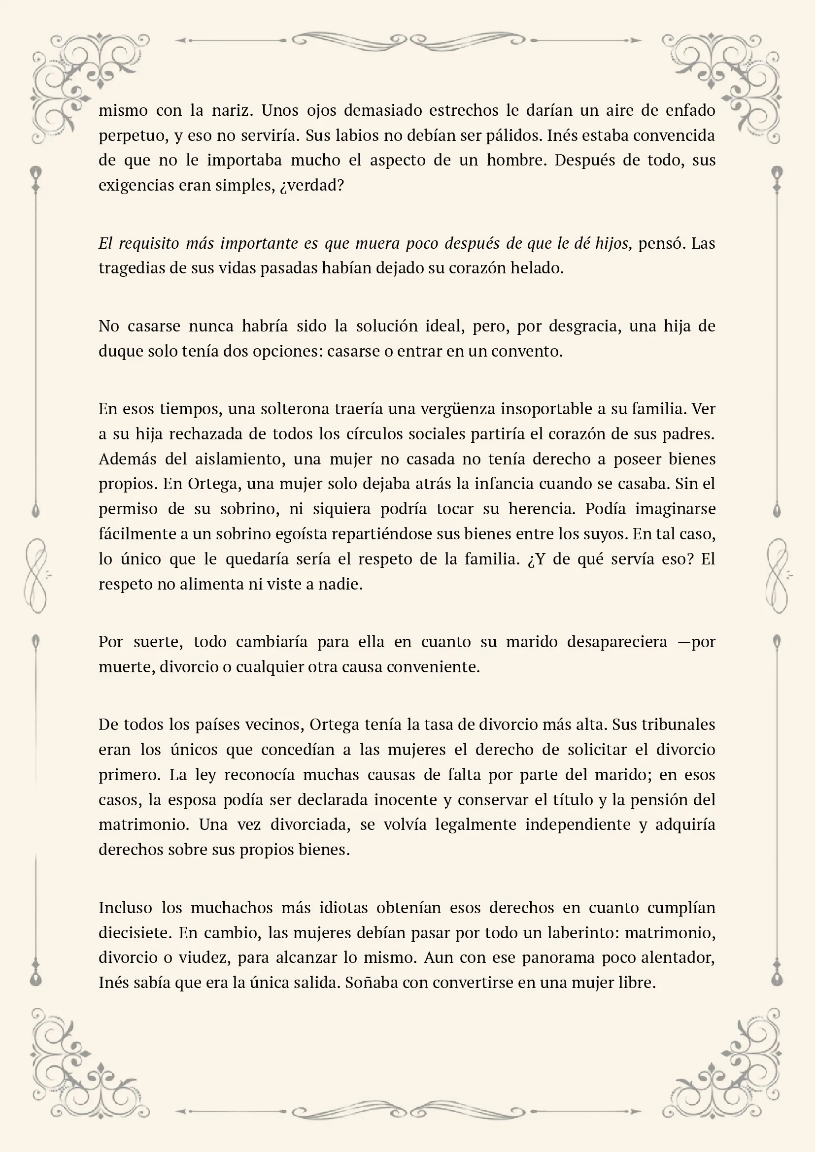 2 El anillo roto: Este matrimonio fracasará de todos modos