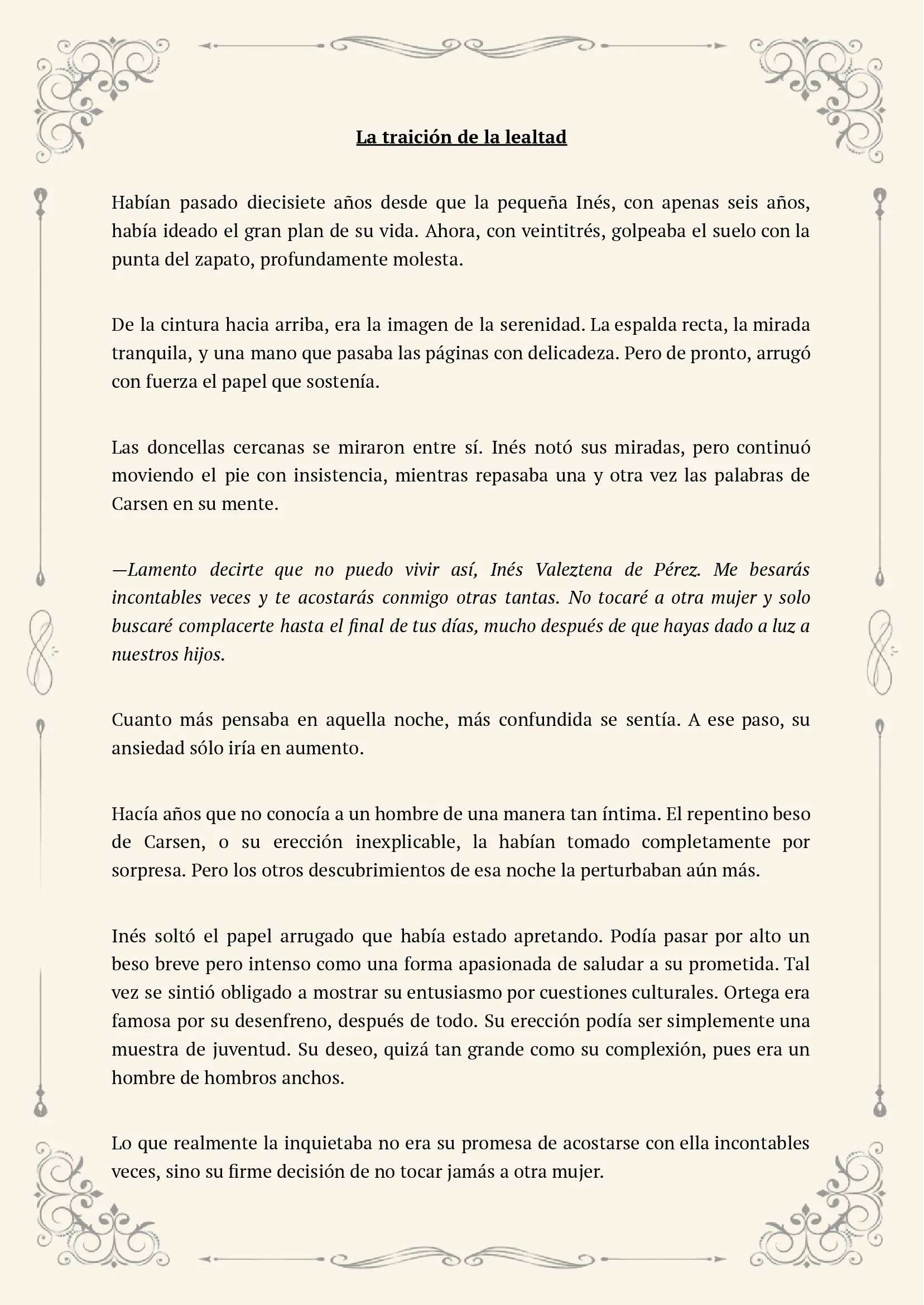 1 El anillo roto: Este matrimonio fracasará de todos modos