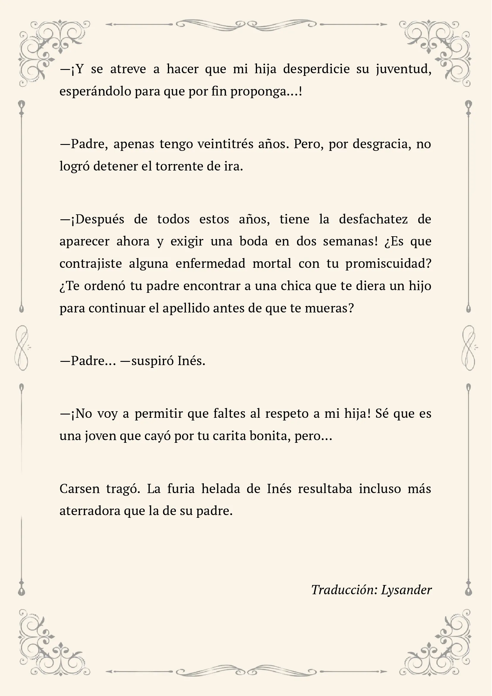 11 El anillo roto: Este matrimonio fracasará de todos modos