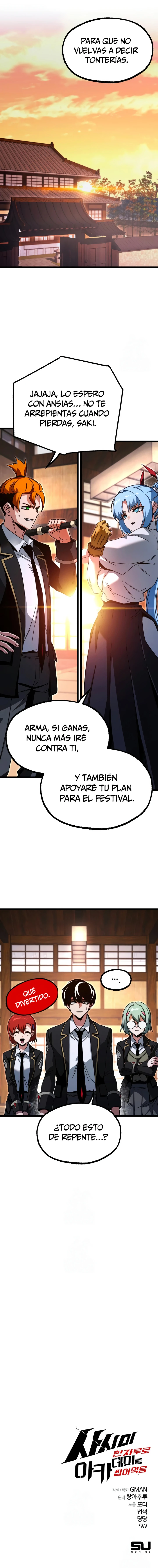 11 Conquistando la Academia con solo un Cuchillo de Sashimi