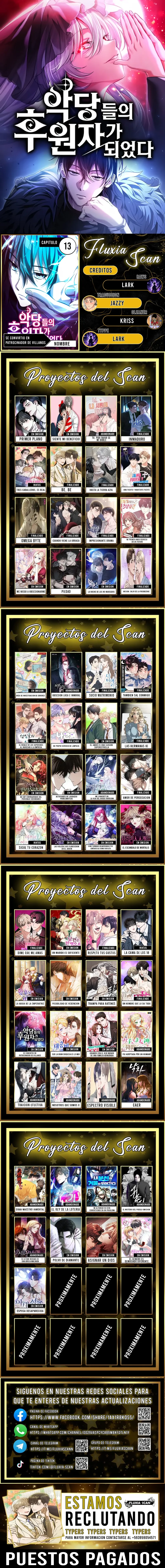 0 Se convirtió en  patrocinador de villanos