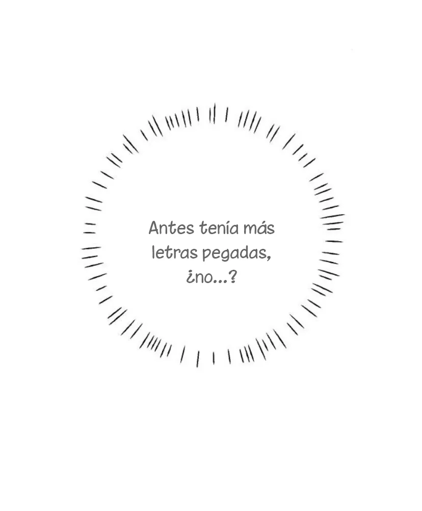 85 El hashtag es: El primer amor.