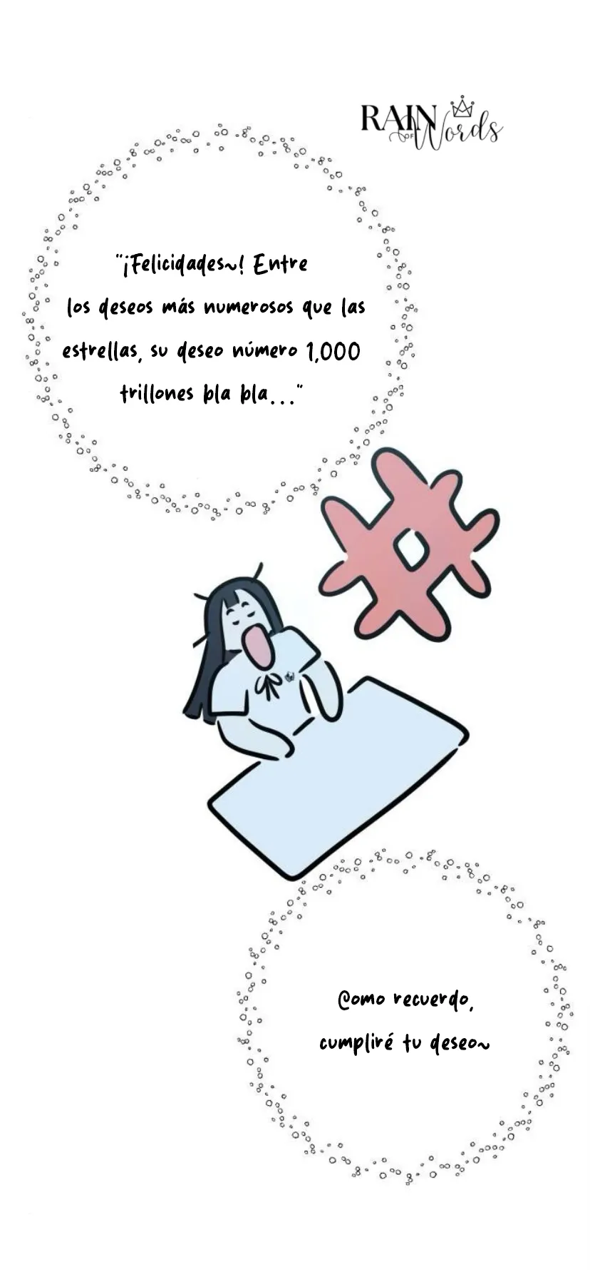 4 El hashtag es: El primer amor.