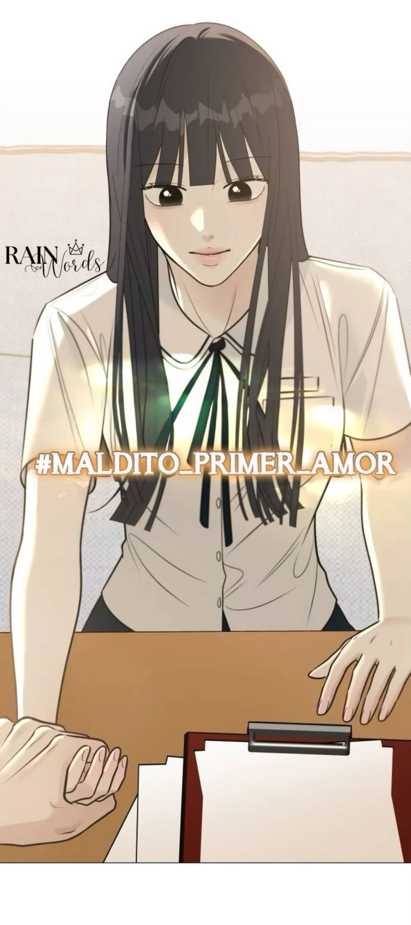 42 El hashtag es: El primer amor.