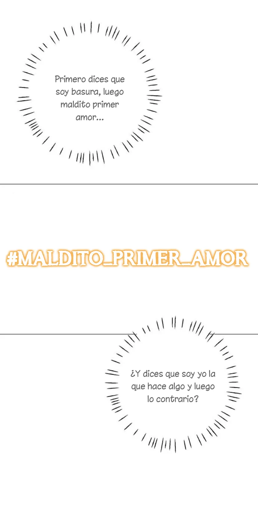 44 El hashtag es: El primer amor.