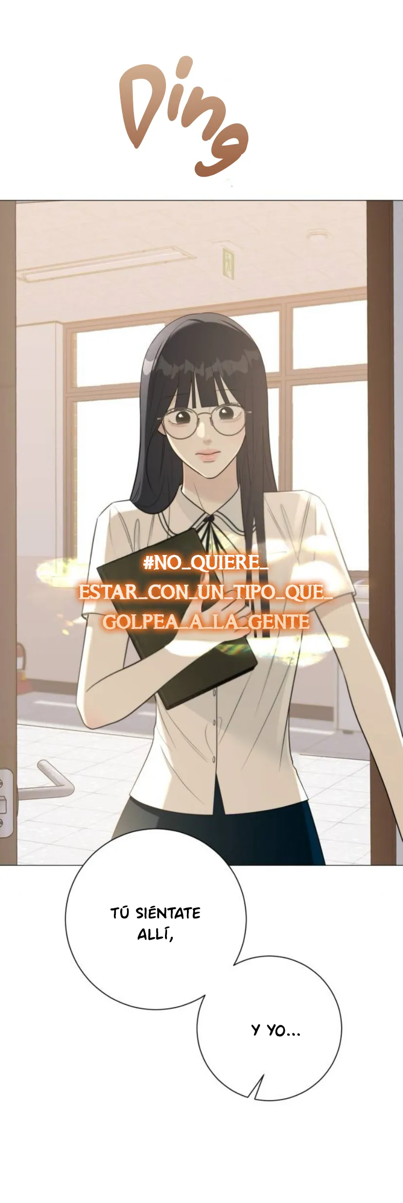 99 El hashtag es: El primer amor.