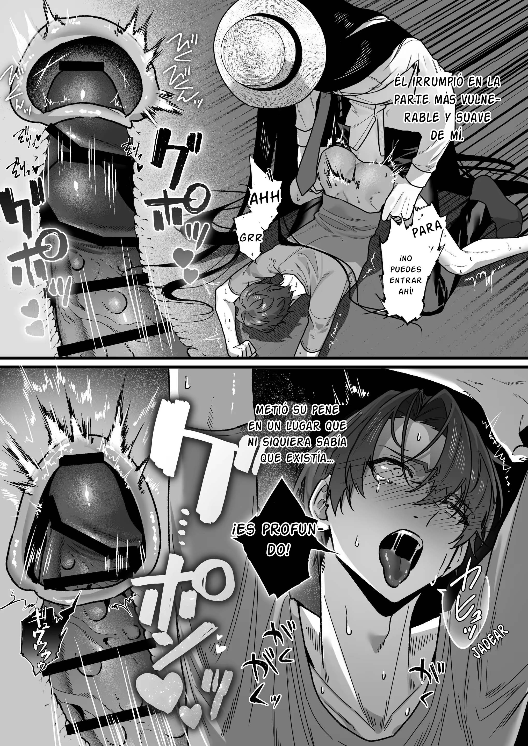 36 Hasshaku-sama insemina forzosamente a Uke