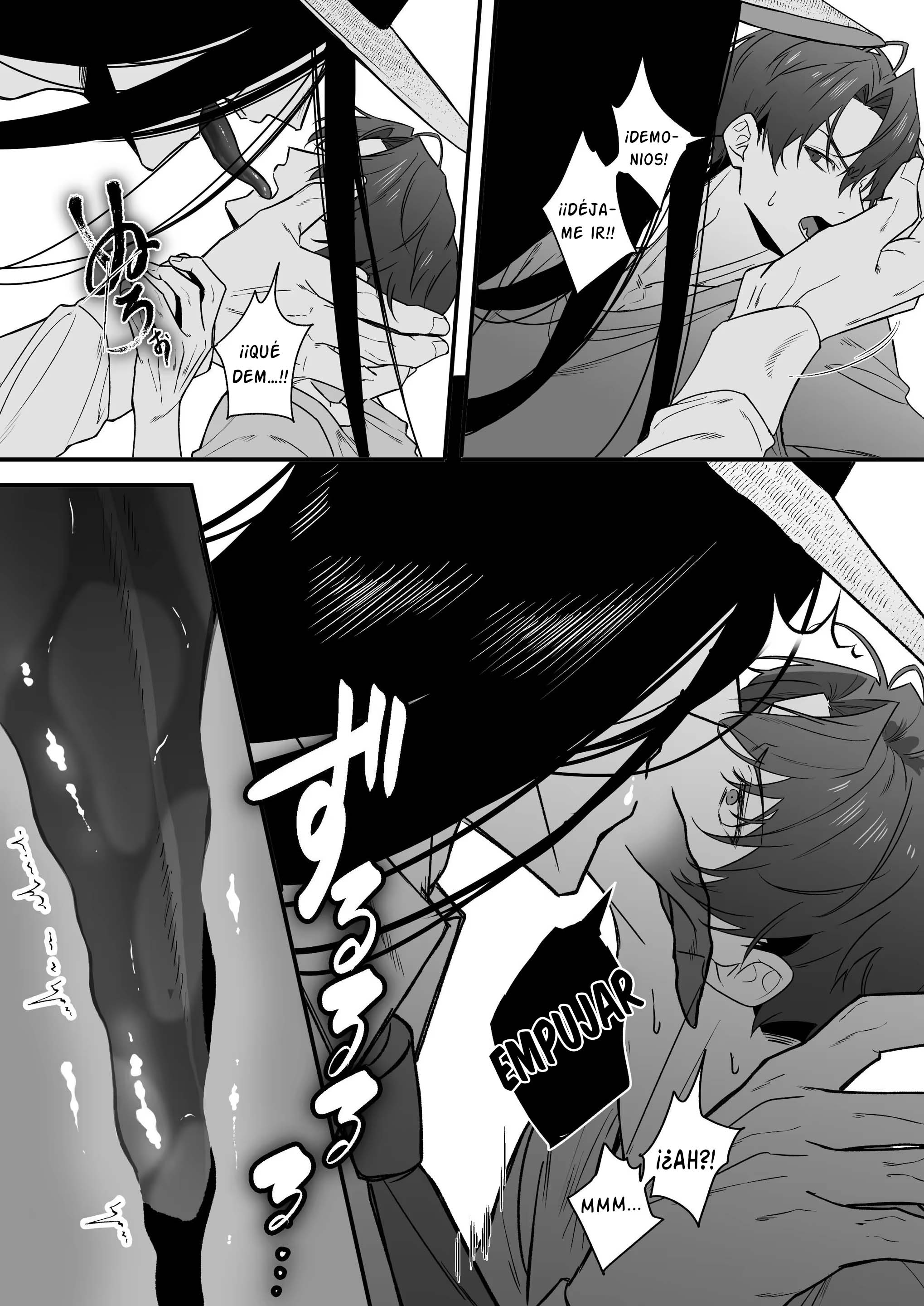 7 Hasshaku-sama insemina forzosamente a Uke