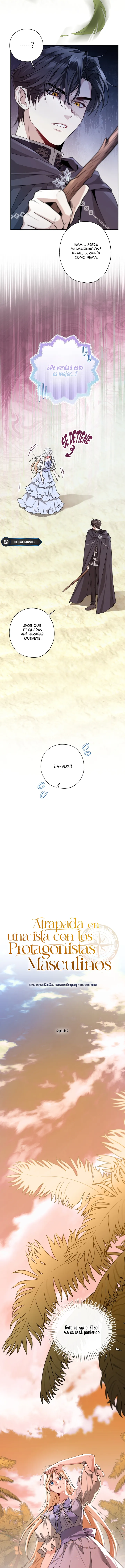 10 Atrapada en una isla con los protagonistas masculinos