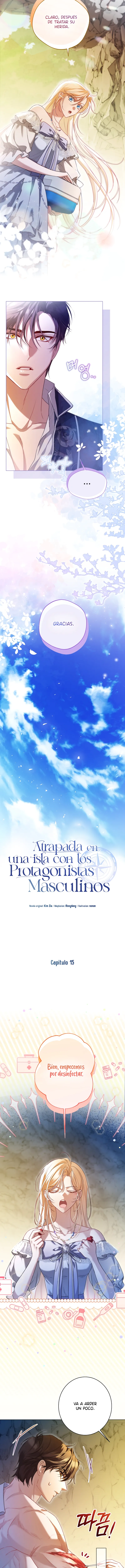 5 Atrapada en una isla con los protagonistas masculinos