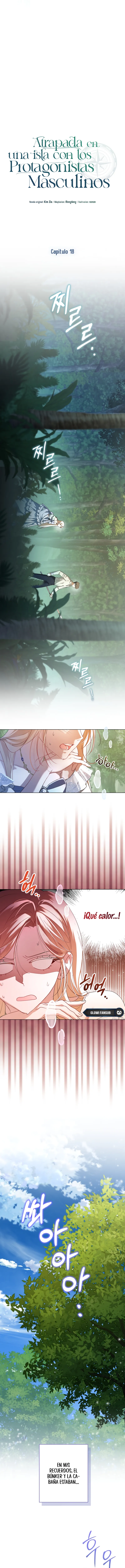 5 Atrapada en una isla con los protagonistas masculinos