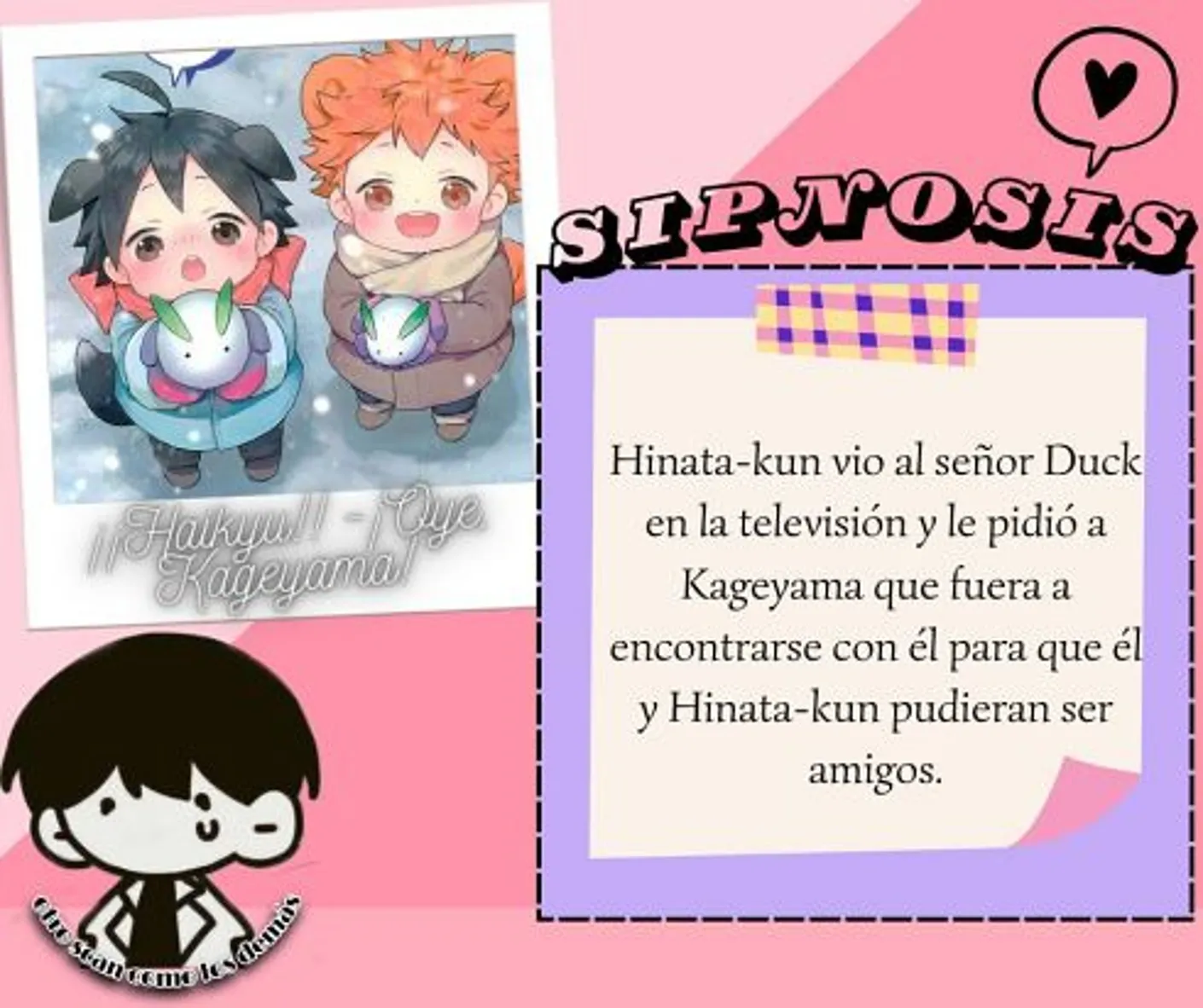 1 ¡¡Haikyu!! -¡Oye, Kageyama! (Doujinshi)