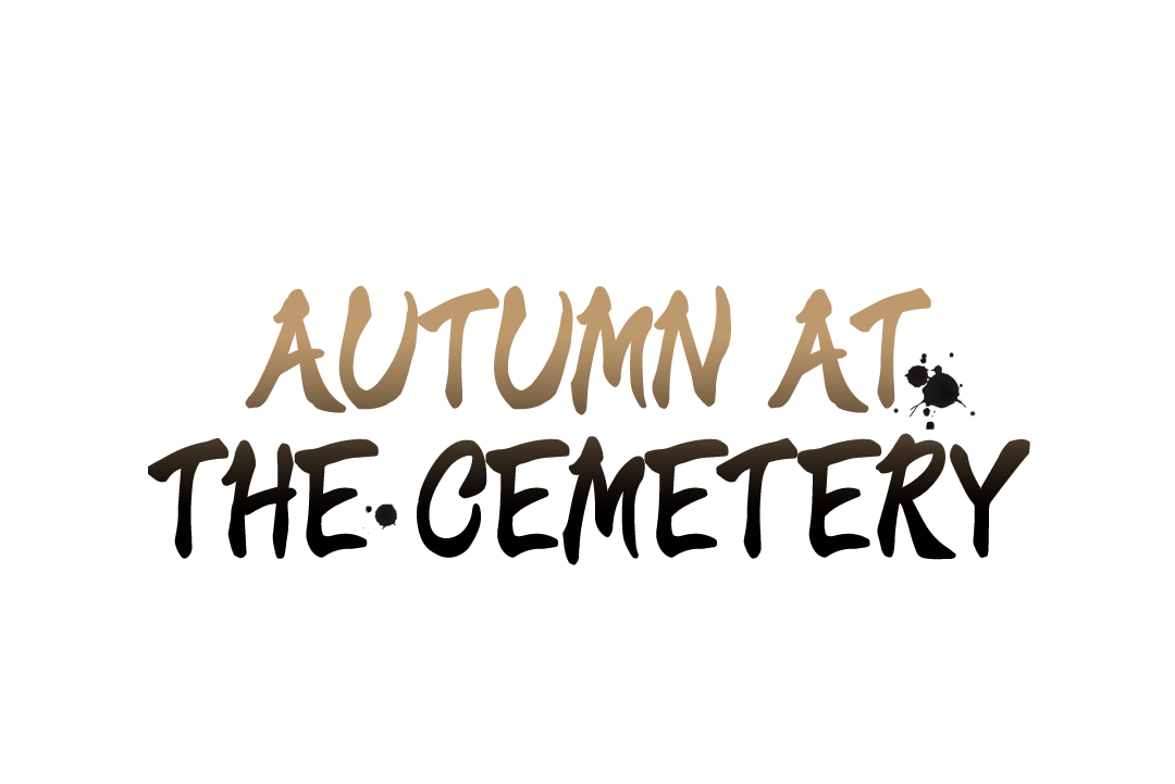 0 otoño en el cementerio