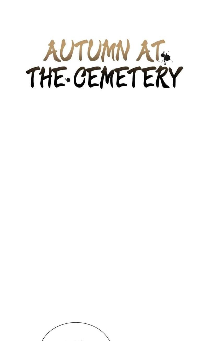 0 otoño en el cementerio