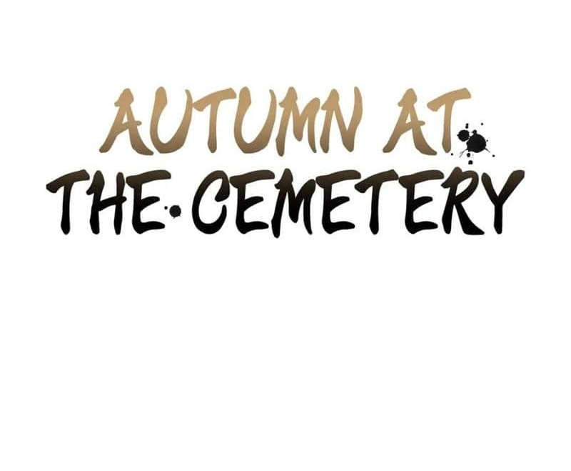 0 otoño en el cementerio