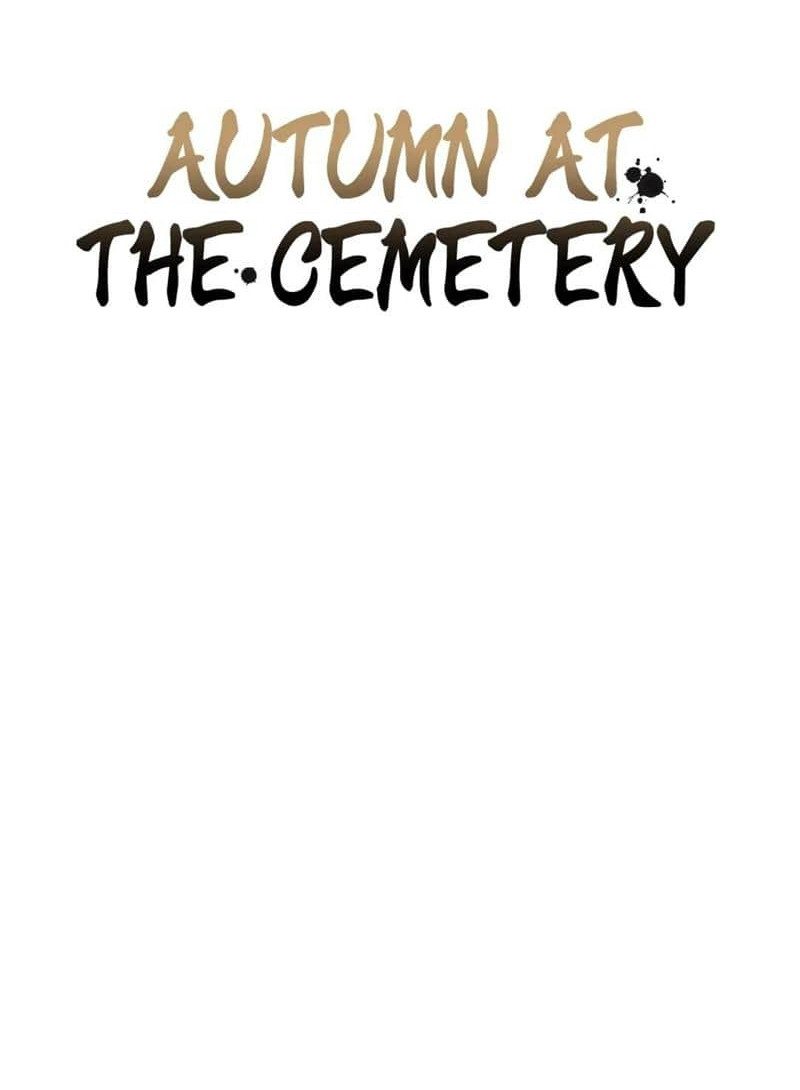 0 otoño en el cementerio