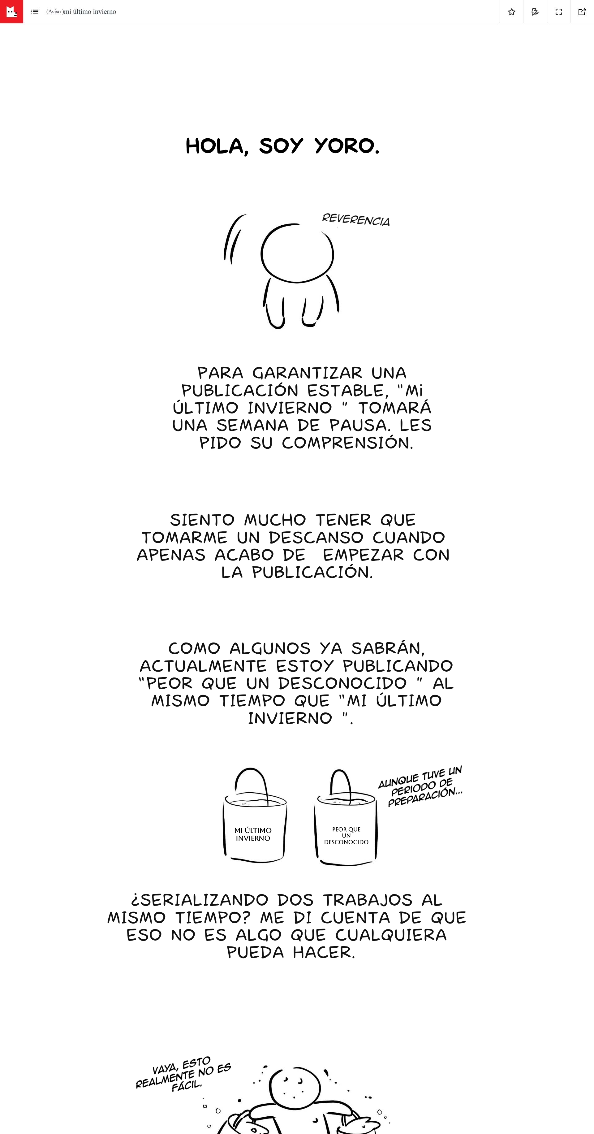 0 Mi último invierno