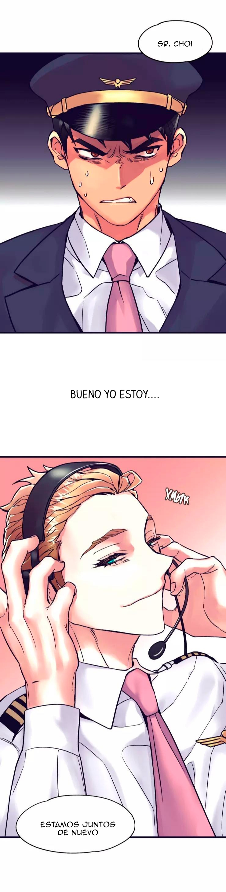44 En la cabina