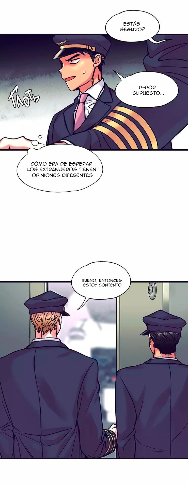 6 En la cabina