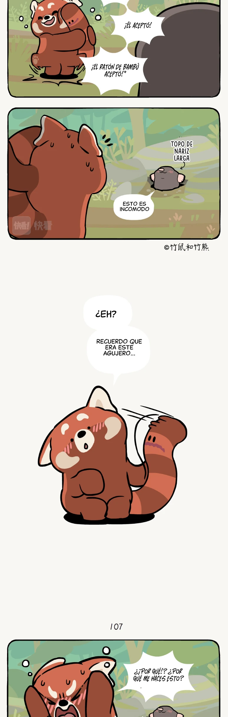 6 compañeros de bambu