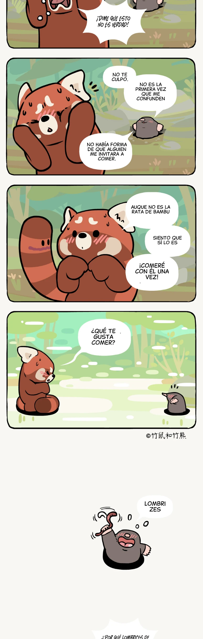 7 compañeros de bambu