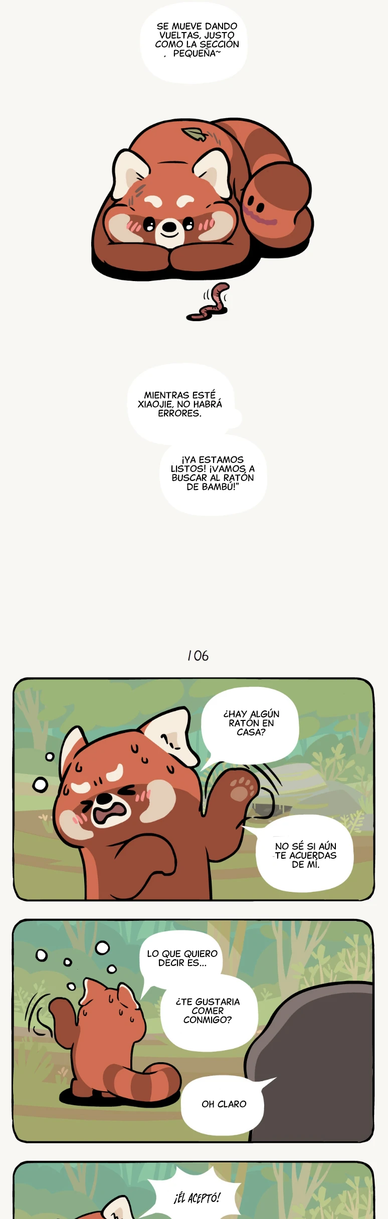 5 compañeros de bambu