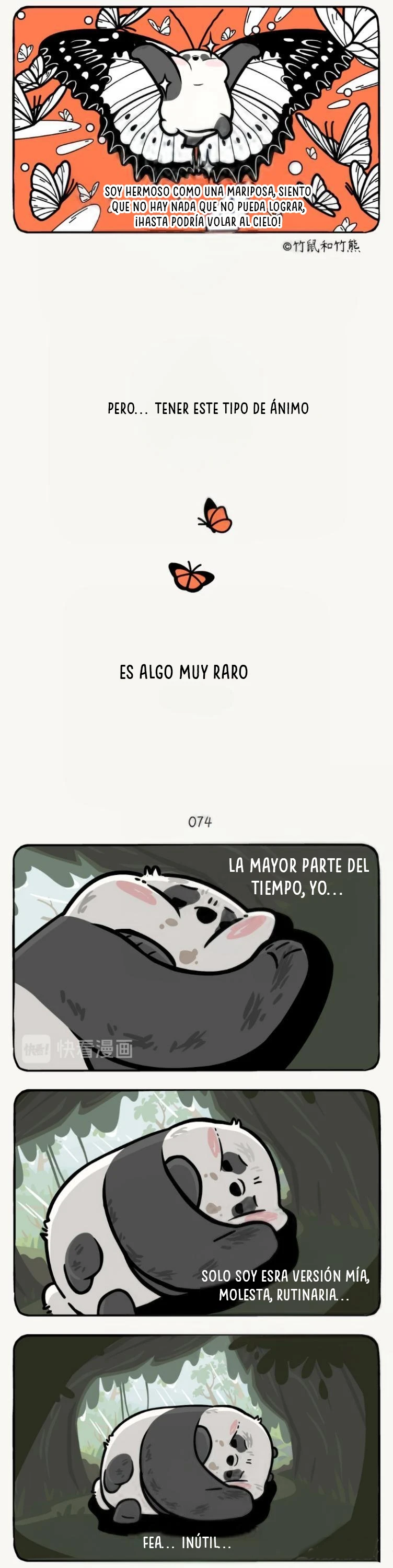 3 compañeros de bambu