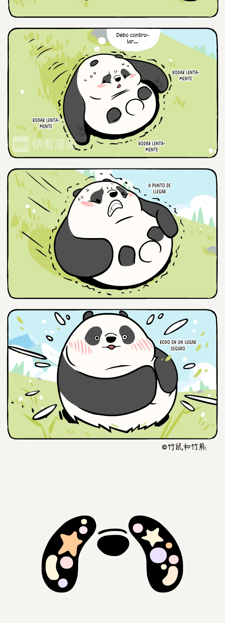 3 compañeros de bambu