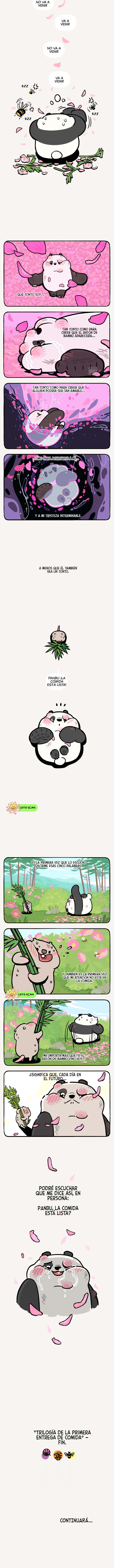 2 compañeros de bambu