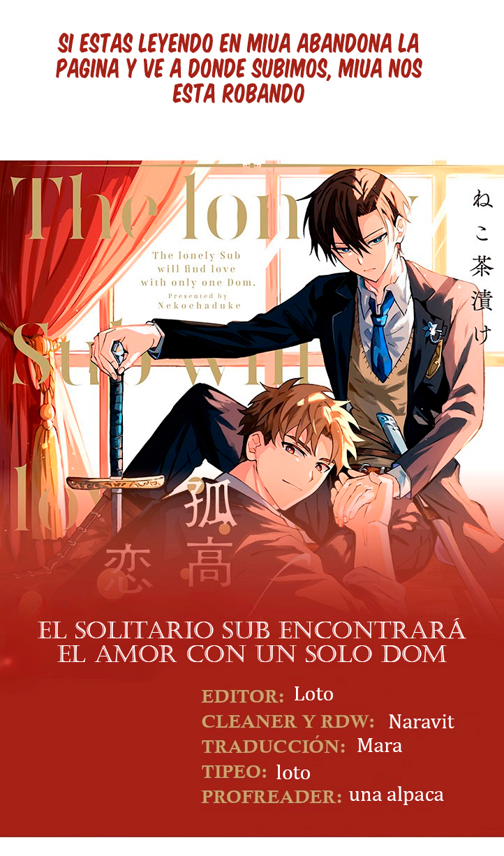 0 El solitario sub encontrará el amor con un solo Dom