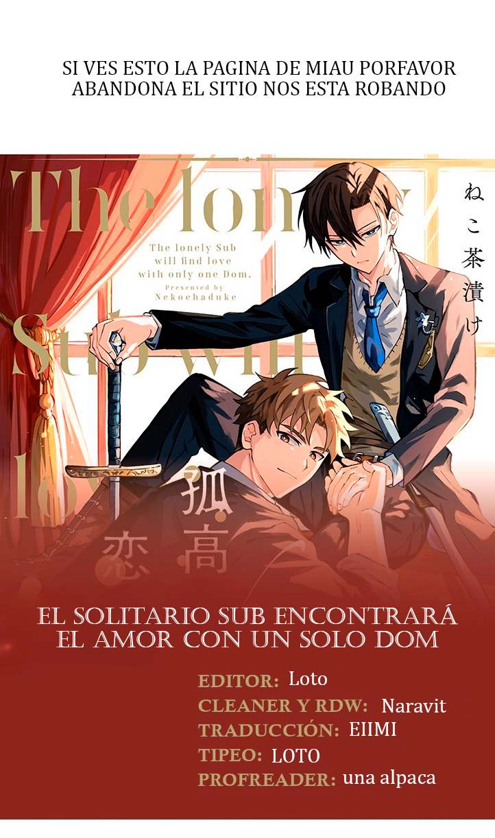 0 El solitario sub encontrará el amor con un solo Dom