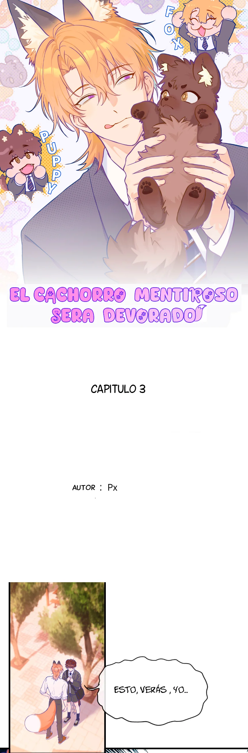 0 El cachorro mentiroso sera devorado