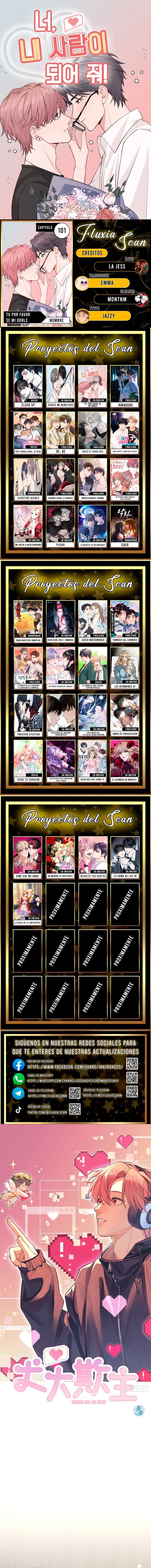 0 ¡Tú, por favor, sé mi doble!