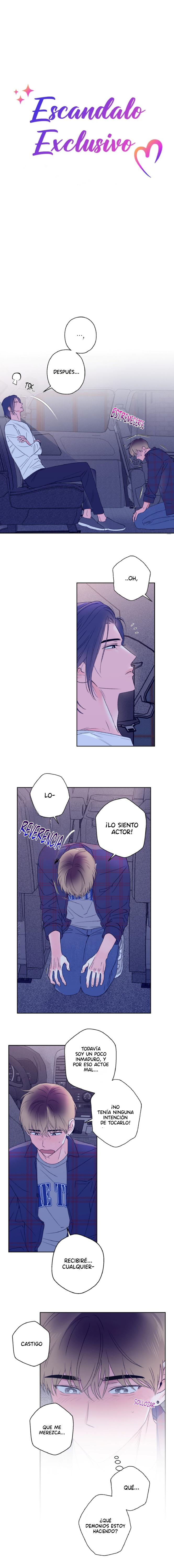 3 Escándalo exclusivo