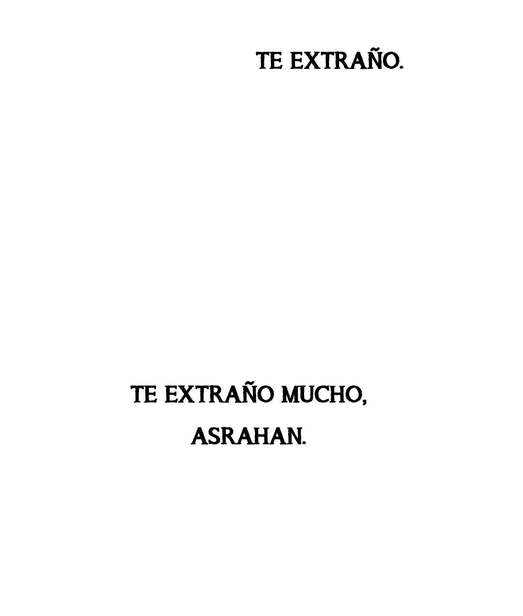 9 Pensé que tenía fecha límite