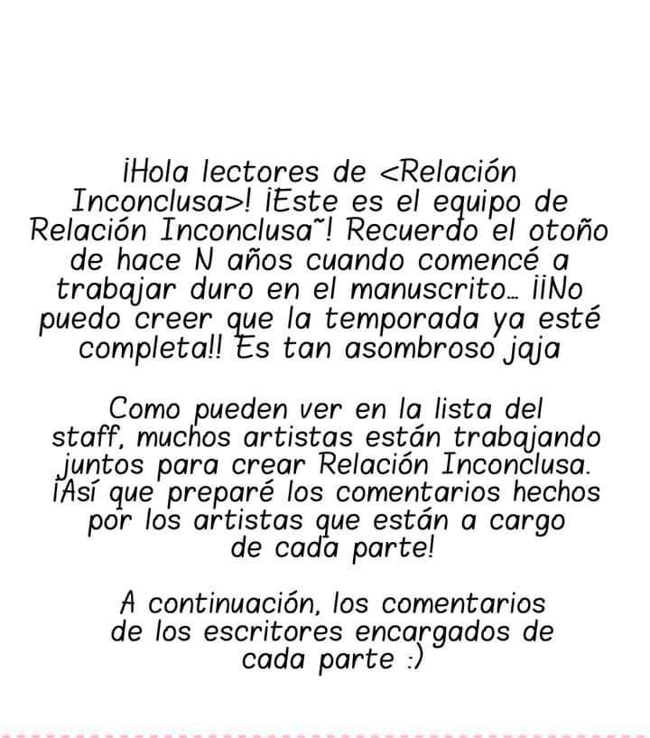 0 Relación Inconclusa