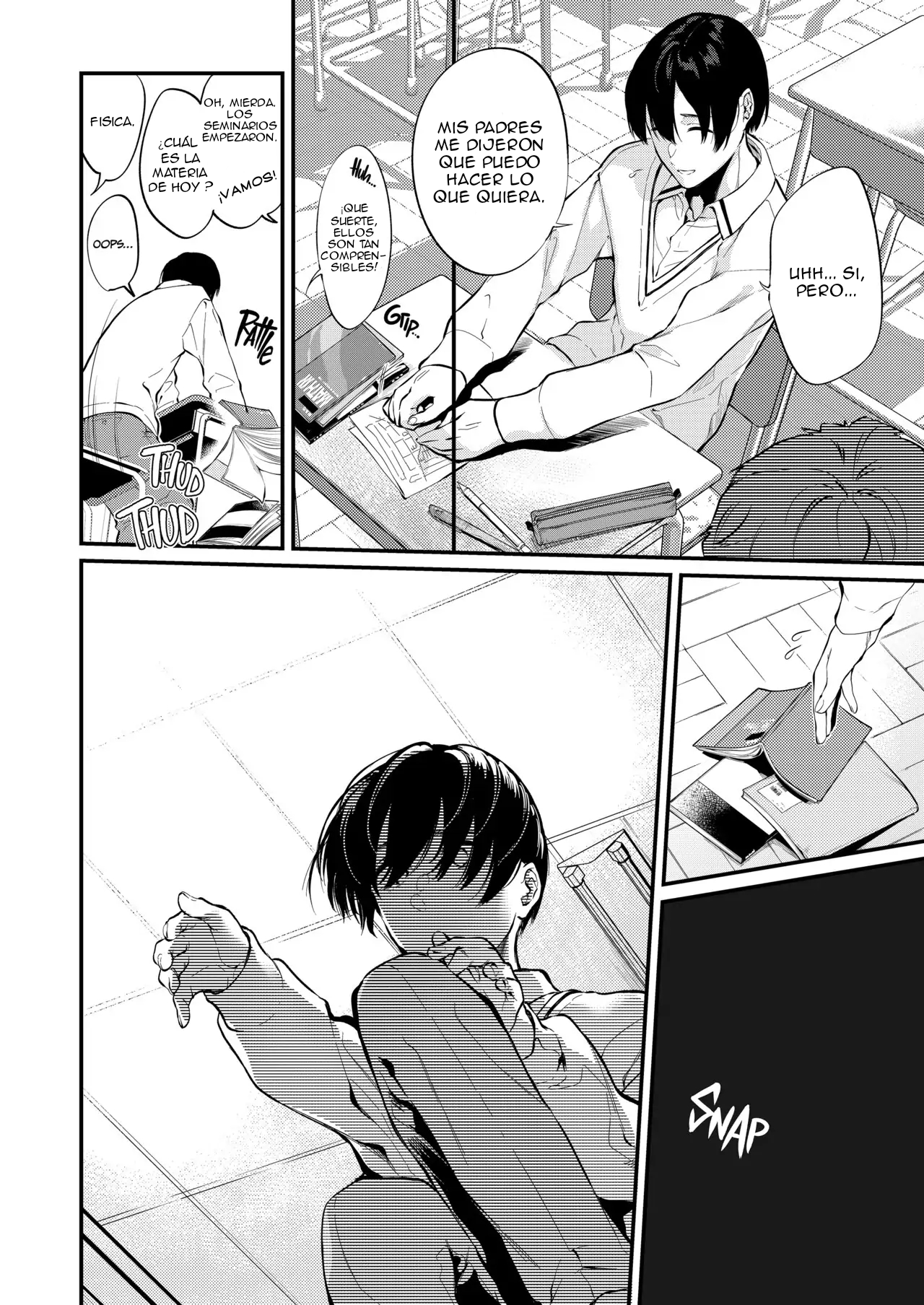 11 La señorita Touko del edificio de la vieja escuela
