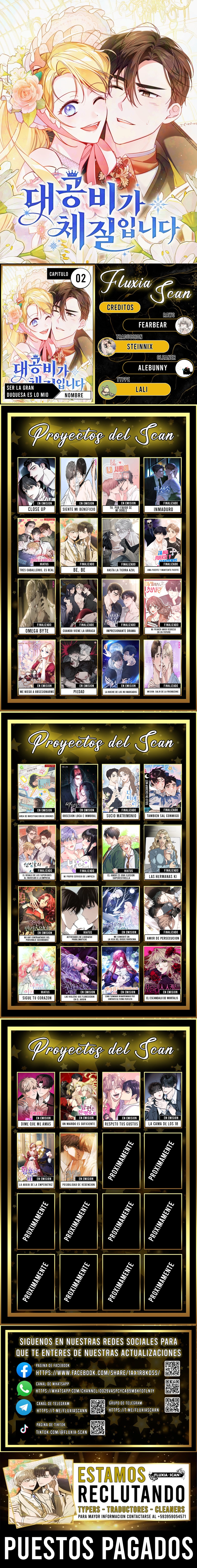 0 Ser la gran duquesa es lo mio