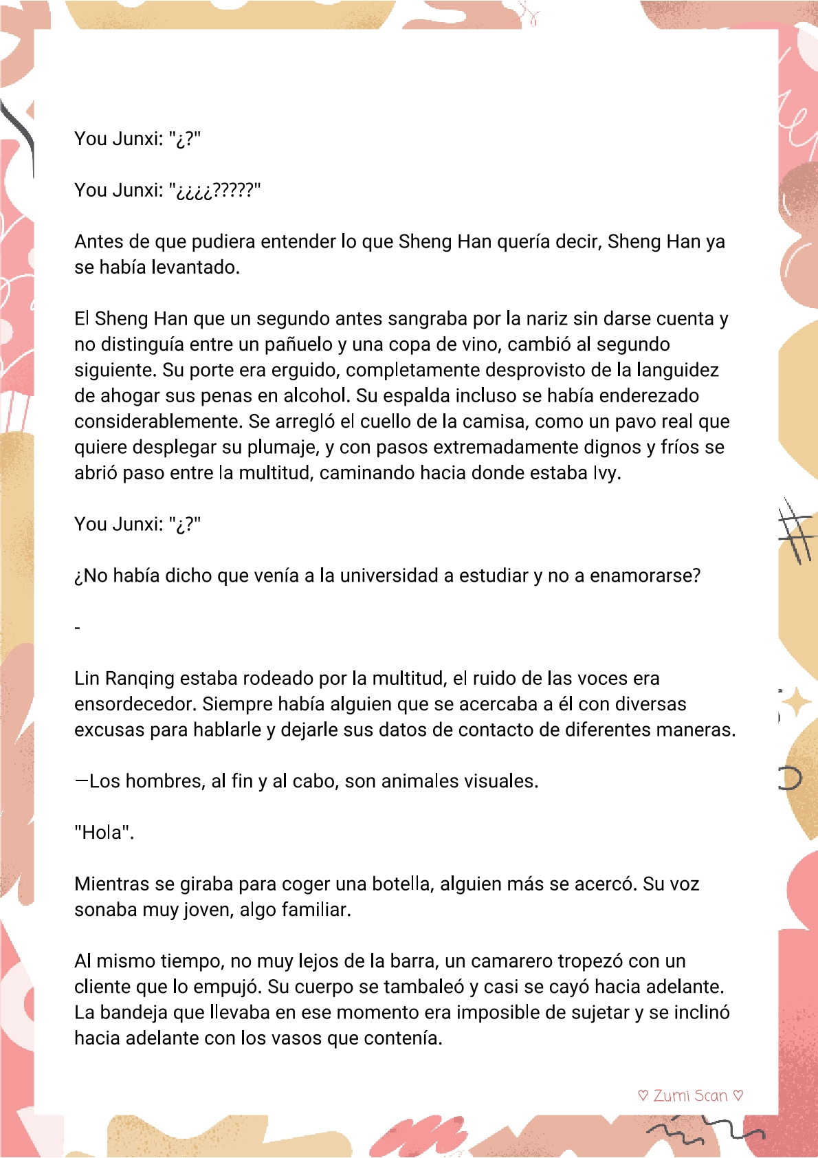 3 Soy hetero, pero mi compañero de cuarto travestido huele muy bien