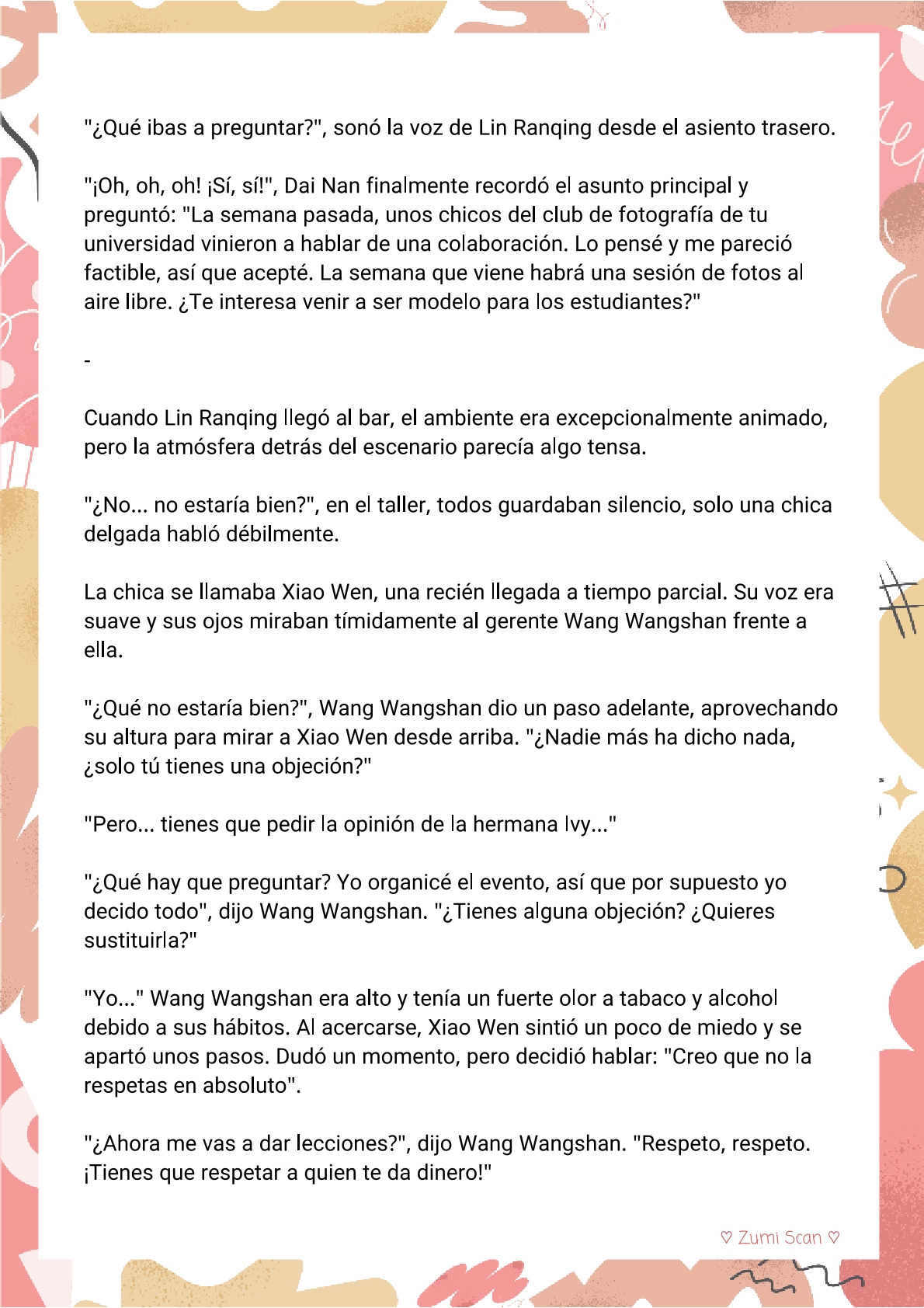 6 Soy hetero, pero mi compañero de cuarto travestido huele muy bien