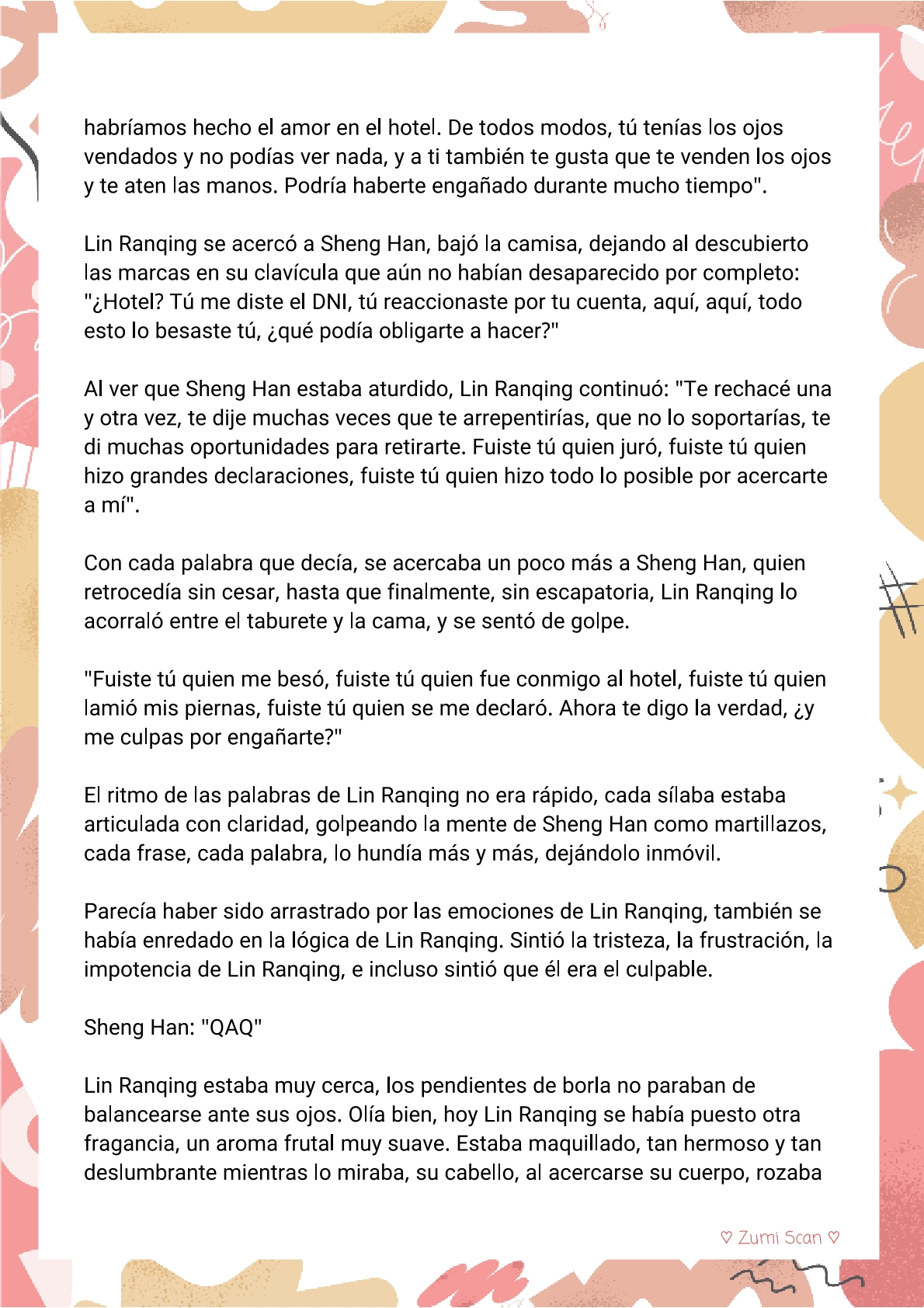 6 Soy hetero, pero mi compañero de cuarto travestido huele muy bien