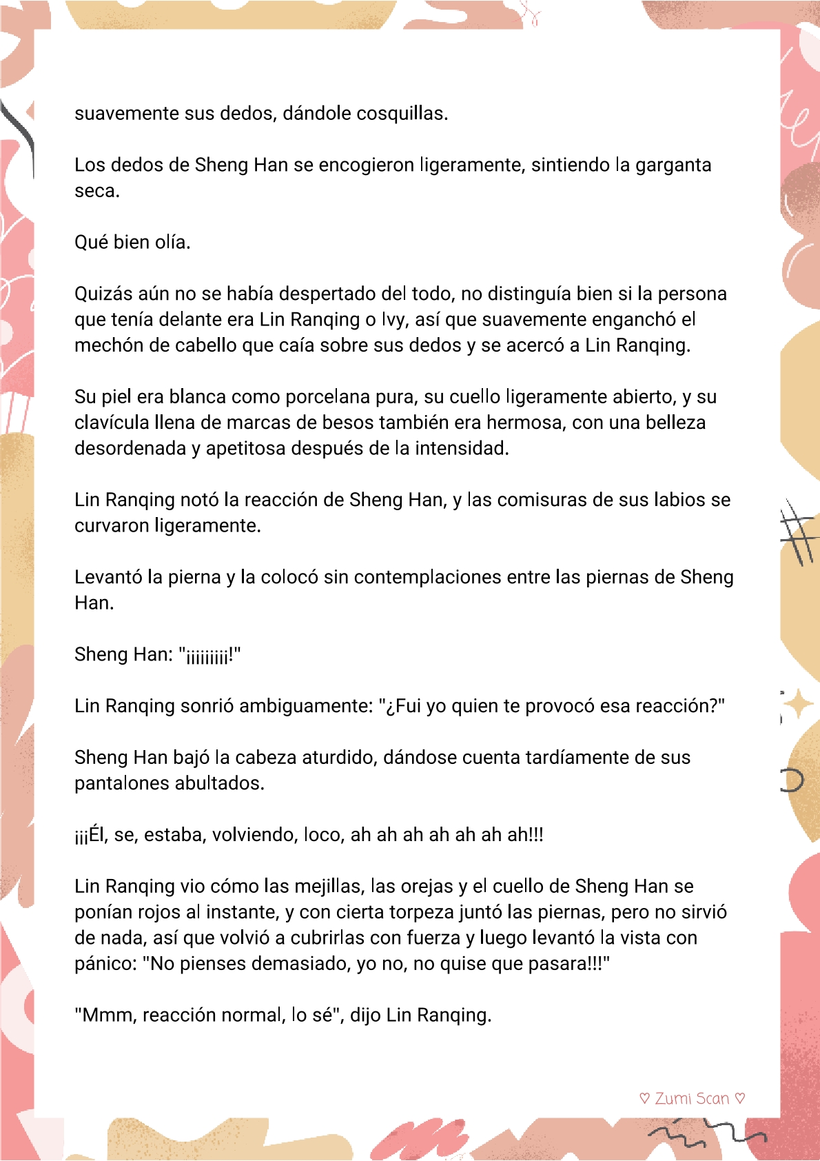 7 Soy hetero, pero mi compañero de cuarto travestido huele muy bien