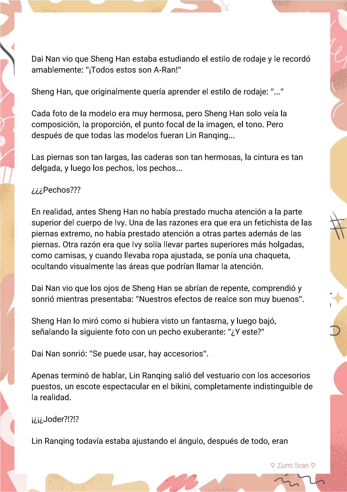 9 Soy hetero, pero mi compañero de cuarto travestido huele muy bien