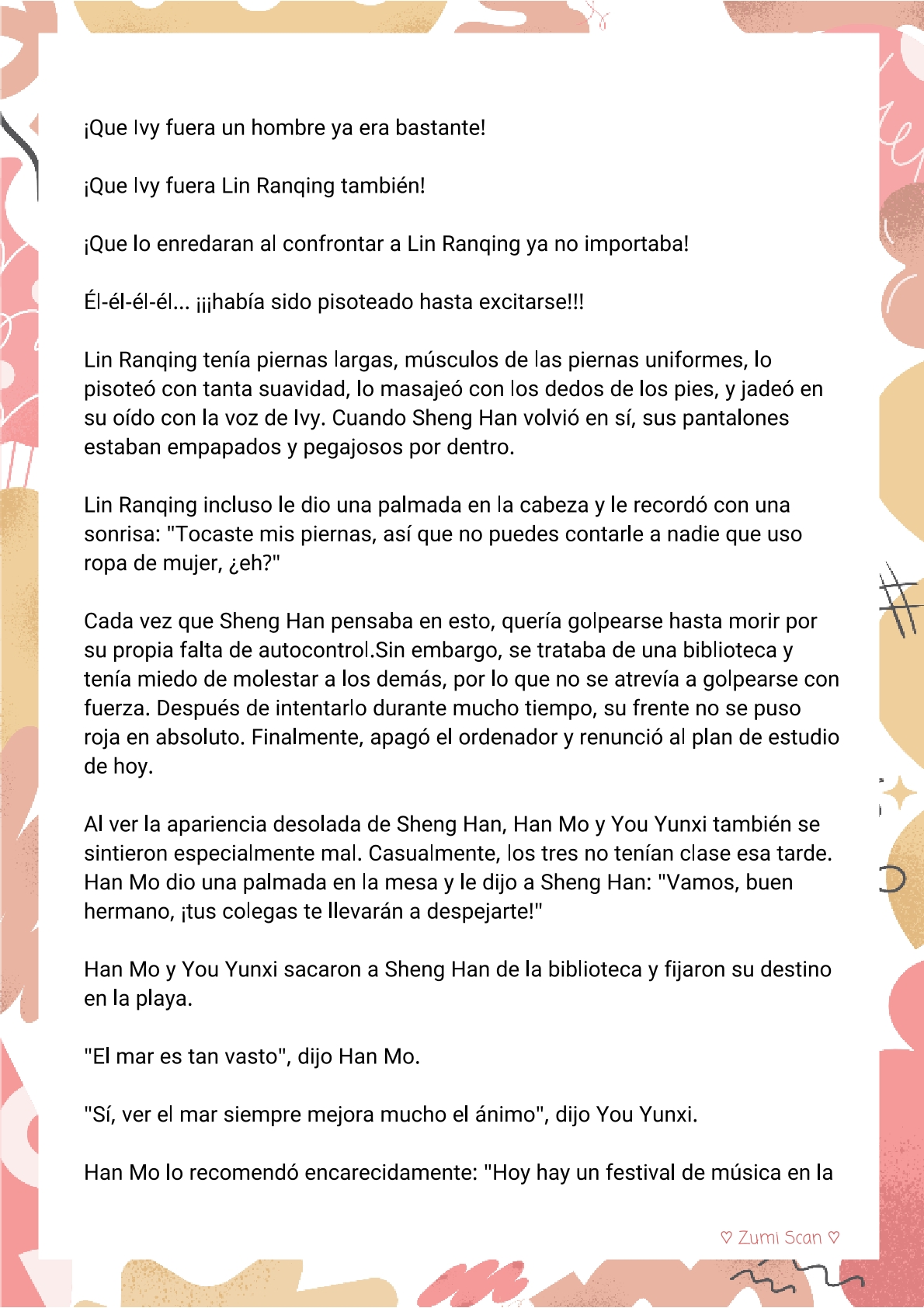 2 Soy hetero, pero mi compañero de cuarto travestido huele muy bien