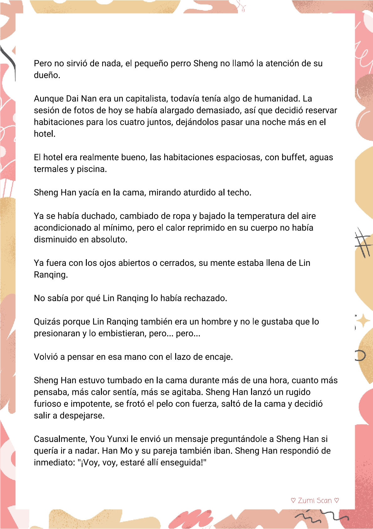 6 Soy hetero, pero mi compañero de cuarto travestido huele muy bien